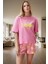 Yazlık %100 Pamuk Örme Pijama Takımı Regular Kalıp Limon Baskı Özenle Seçilmiş Zarifane Tasarım 2