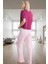Ilkbahar Sonbahar Homewear Pijama Takımı Pamuklu Cepli ve Regular Konforlu Kesim 3