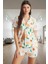 Regular Kalıp %100 Pamuk Homewear Pijama Takımı Kısa Kollu Meyve Desenli Profesyonel Görünüm 1