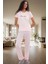Rahat Kesim 2li Pijama Takımı Örme Kumaş Çizgili Desen Seçkin Malzeme Premium Kalite 1