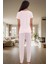 Rahat Kesim 2li Pijama Takımı Örme Kumaş Çizgili Desen Seçkin Malzeme Premium Kalite 3