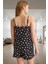 Rahat Kesim %100 Pamuklu Yıldızlı Pijama Takımı Yüksek Kalite Modern Stil Konforlu 3