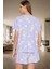 Kadın %100 Pamuklu Regular Kalıp Ayıcıklı Pijama Takımı Özenle Seçilmiş Trend Tasarım 3