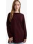 Regular Fit Bisiklet Yaka Basic Düz Triko Kazak Tunik C4474AX25WN 1