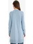 Regular Fit Bisiklet Yaka Yırtmaçlı Basic Düz Triko Kazak Tunik H3431AZ25WN 6