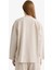 Regular Fit V Yaka Keten Karışımlı Kimono F7958AX25AU 8