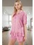Yazlık Homewear Pijama Takımı; Etnik Desenli Viskon Kumaş Modern Stil Özel Tasarım 1