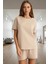 Homewear Pijama Takımı Kısa Kollu Waffle Kumaş Regular Kalıp Yazlık Seçkin Malzeme 1