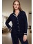 Rahat Uyku Için Polar Pijama Takımı Sıcak Yumuşak Şık Görünüm Modern Stil 1