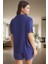 Shally Dokuma Viskon Pijama Dantelli Yazlık Rahat Modern Stil Şık Görünüm Mükemmel Uyum 3