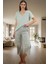 Çiçekli Kapri Pijama Yumuşak Örme Regular Kalıp Trend Tasarım Yüksek Kalite Seçkin Malzeme 2