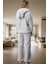 Kapüşonlu Wellsoft Pijama Takımı Rahatlık ve Sıcaklık Bir Arada Rahat Kullanım Şık 3