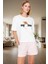 Pamuklu Regular Pijama Takımı Çizgili Desenli Rahat Uyku Için Şık Görünüm Modern Stil 1