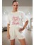 Çiçekli Desenli %100 Pamuk Pijama Takımı Homewear Konforu Seçkin Malzeme Özenle Seçilmiş 1
