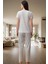 Rahat Kesim 2li Pijama Takımı Örme Kumaş Çizgili Desen Seçkin Malzeme Premium Kalite 3