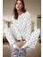 Pamuklu Pijama Takımı Nefes Alan Kumaş Boru Paça Rahat Kalıp Uzun Ömürlü Konforlu Kesim 2