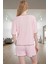 Kaşkorse Örme Şortlu Pijama Takımı Yaz Için Rahat ve Şık Kaliteli Işçilik Özenle Seçilmiş 1