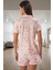 Yazlık %100 Pamuk Örme Pijama Takımı Ayıcıklı Desenli Uzun Ömürlü Dayanıklı Malzeme Premium Kalite 1