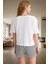 Pamuklu Regular Pijama Takımı Çizgili Desenli Rahat Uyku Için Şık Görünüm Modern Stil 3