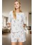 Eğlenceli Desenli Pijama Takımı %100 Pamuk Kısa Kollu Regular Fit Yazlık Premium Kalite 2