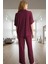 Örme Viskon Pijama Takımı Ev Konforu Için Mükemmel Seçim Uzun Ömürlü Trend Tasarım Zarifane 3