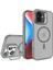 Iphone 16 Plus Flet Lens Magsafe Kapak - Gri Svlrs 1