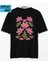 Bloom Babe – Oversize T-Shirt Siyah 4