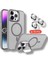 Apple Iphone 15 Pro Uyumlu Mat Serisi Standlı Kapak Magsafe Kılıf +Lens Koruma . 1
