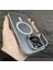 Apple Iphone 15 Pro Uyumlu Mat Serisi Standlı Kapak Magsafe Kılıf +Lens Koruma . 4