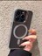 Apple Iphone 15 Pro Uyumlu Mat Serisi Standlı Kapak Magsafe Kılıf +Lens Koruma . 8