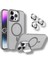 Apple Iphone 14 Pro Max Uyumlu Mat Serisi Standlı Kapak Magsafe Kılıf +Lens Koruma . 3