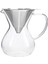 Glory Cam Kahve Demleme Çelik Süzgeçli 850 Ml, Tek Ebat, Çok Renkli 2