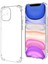 Iletişim Kzy Iletişim iPhone 11 ile Uyumlu ile Uyumlu Kapak Kamera Korumalı Şeffaf Airbag Antishock Silikon Kılıf Şeffaf 1