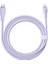 Pudding Hızlı Şarj Özellikli Type-C To Lightning Kablo 20W, 1.2 Metre, Mor 1