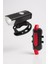 DT-2215 Şarjlı Bisiklet Far-Stop Seti 1