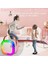 K12 Taşınabilir Şarjlı Bluetooth Karaoke Mini Mikrofon ve Hoparlör Seti - Pembe 4
