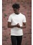 Sıfır Yaka Merserize Pamuklu Ince Kumaş Regular Fit T-Shirt 1
