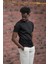 Sıfır Yaka Merserize Pamuklu Ince Kumaş Regular Fit T-Shirt 3