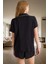 Kadın Viskon Şortlu Pijama Takımı Regular Kalıp Yazlık Özenle Seçilmiş Modern Stil 3