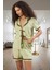 Kadın %100 Pamuklu Kısa Kollu Regular Pijama Takımı Konforlu Kesim Modern Stil Uzun Ömürlü 1