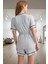 Kadın Hamile Pijama Takımı Viskon Süprem Örme Regular Trend Tasarım Uzun Ömürlü Rahat ve Şık 3