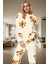 Kadın Kışlık Ayıcıklı Wellsoft Pijama Takımı Rahat Ev Giyim Seti Dayanıklı Malzeme Premium Kalite 1