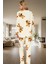 Kadın Kışlık Ayıcıklı Wellsoft Pijama Takımı Rahat Ev Giyim Seti Dayanıklı Malzeme Premium Kalite 3