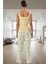 Kadın Limon Desenli Rahat Örme Pijama Takımı Trend Tasarım Şık Görünüm Mükemmel Uyum 3