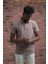 Regular Fit Likralı Kendinden Çizgili Polo Yaka T-Shirt 1