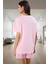 Kadın Ayıcık Desenli Pamuklu Pijama Takımı Rahat Uyku Keyfi Için Premium Kalite Seçkin Malzeme 3
