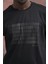 Slim Fit Pamuklu Önü Baskılı Sıfır Yaka T-Shirt 4