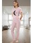 Kadın Pamuklu Pijama Takımı Galaksi Baskı Regular Kalıp Rahat Ev Giyim Profesyonel Görünüm 1