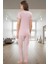 Kadın Pamuklu Pijama Takımı Galaksi Baskı Regular Kalıp Rahat Ev Giyim Profesyonel Görünüm 2