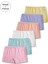 Modal-Pamuk Karışımı Kız Çocuk Boxer Külot Iç Çamaşırı 6'lı Set 1